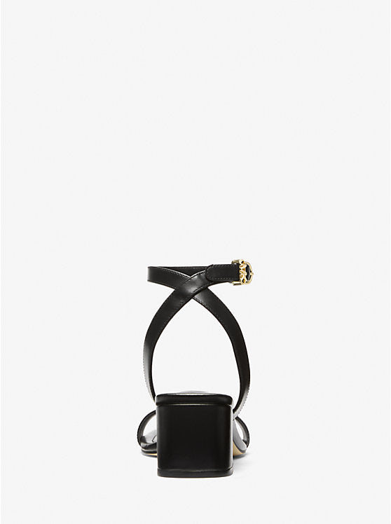 Michael Kors Merriam Leather Sandal