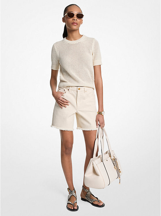 Michael Kors Boyfriend Denim Shorts