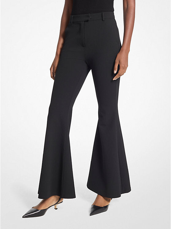 Michael Kors Stretch Crepe Flared Pant