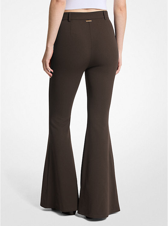Michael Kors Stretch Crepe Flared Pant