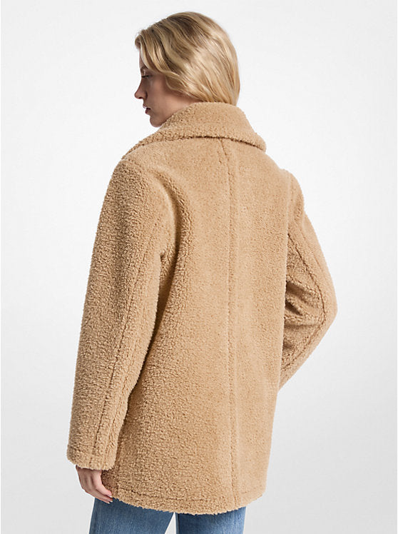 Michael Kors Faux Fur Teddy Coat
