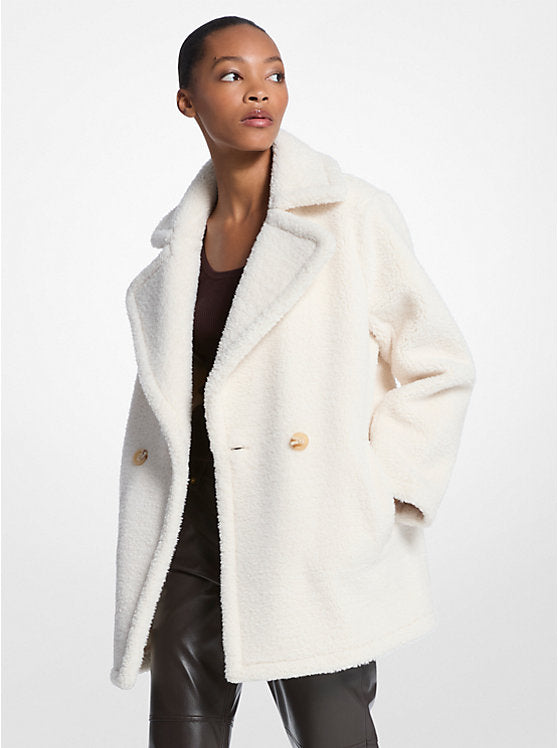 Michael Kors Faux Fur Teddy Coat