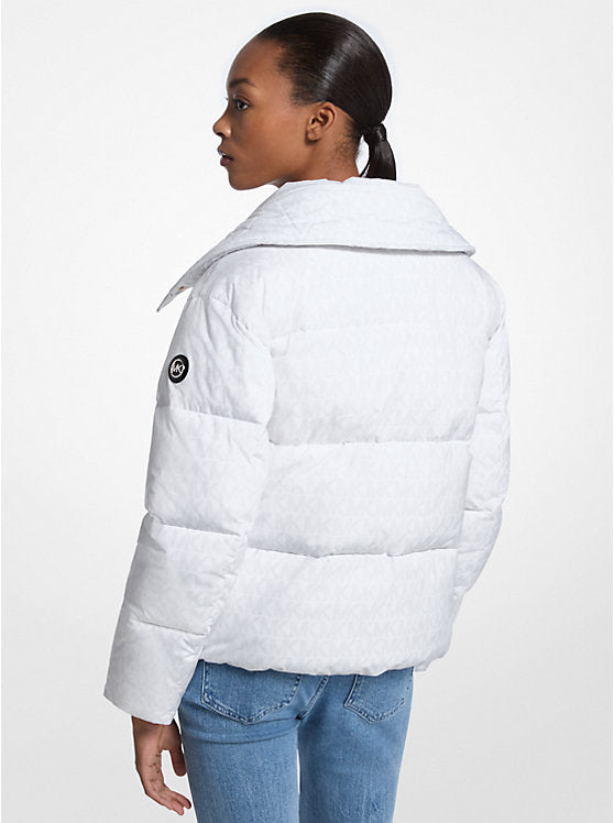 Michael Kors Signature Logo Quilted Puffer Jacket