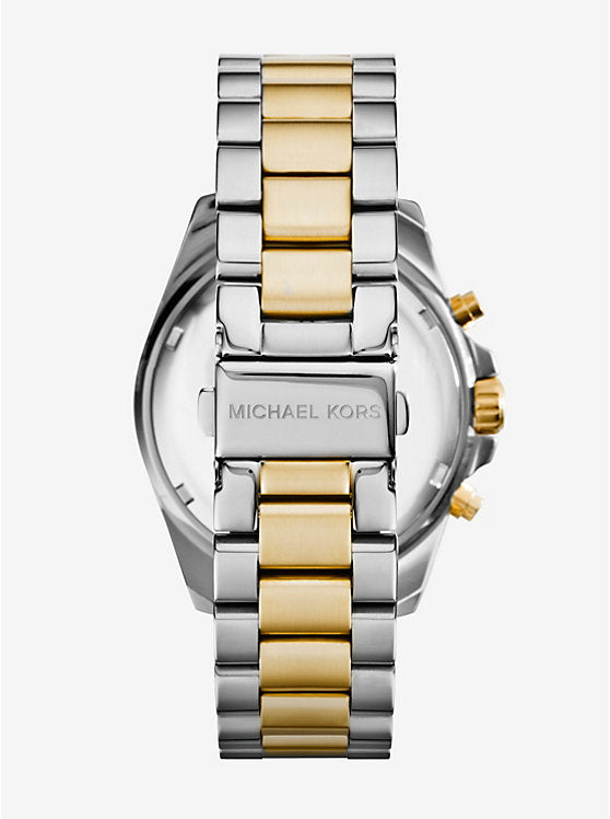 Michael Kors Oversized Bradshaw Two-Tone Watch