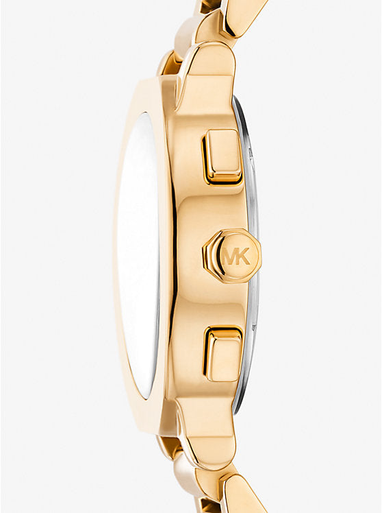 Michael Kors Oversized Gramercy Gold-Tone Watch