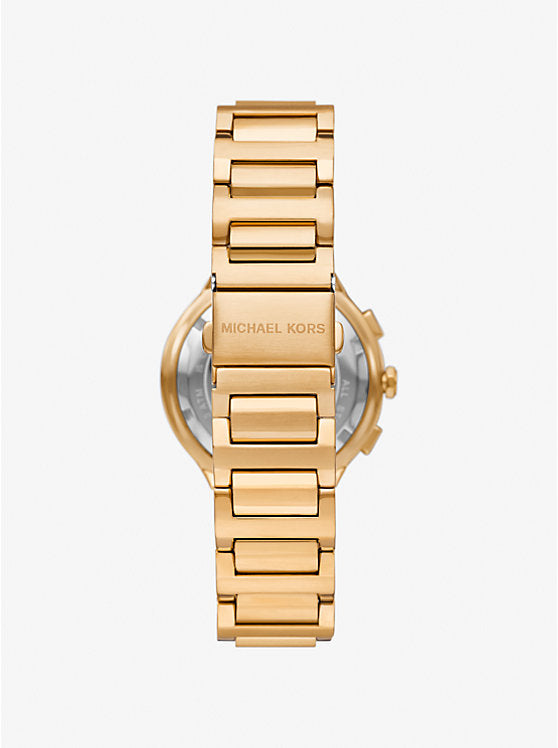 Michael Kors Oversized Gramercy Gold-Tone Watch