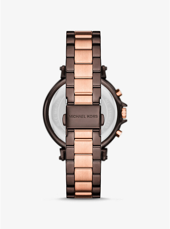 Michael Kors Oversized Maren Two-Tone Watch