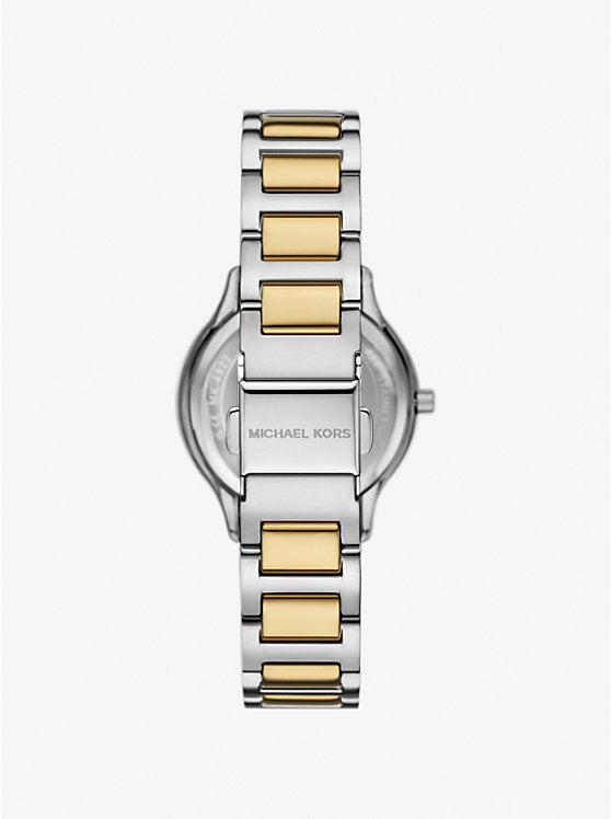 Michael Kors Mini Sage Pavé Two-Tone Watch