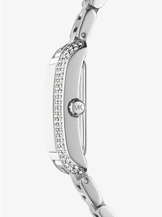 Michael Kors Petite Emery Silver-Tone Watch and Jewelry Gift Set