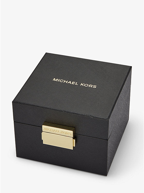 Michael Kors Petite Emery Silver-Tone Watch and Jewelry Gift Set