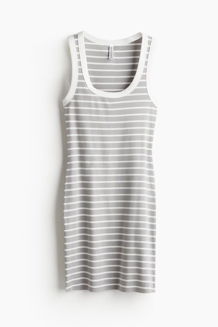 H&M Ribbed Bodycon Dress