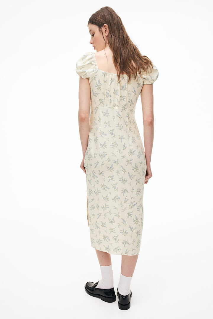 H&M Tie-Detail Maxi Dress
