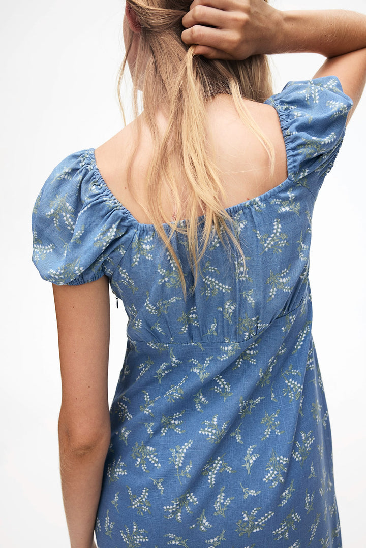 H&M Tie-Detail Maxi Dress