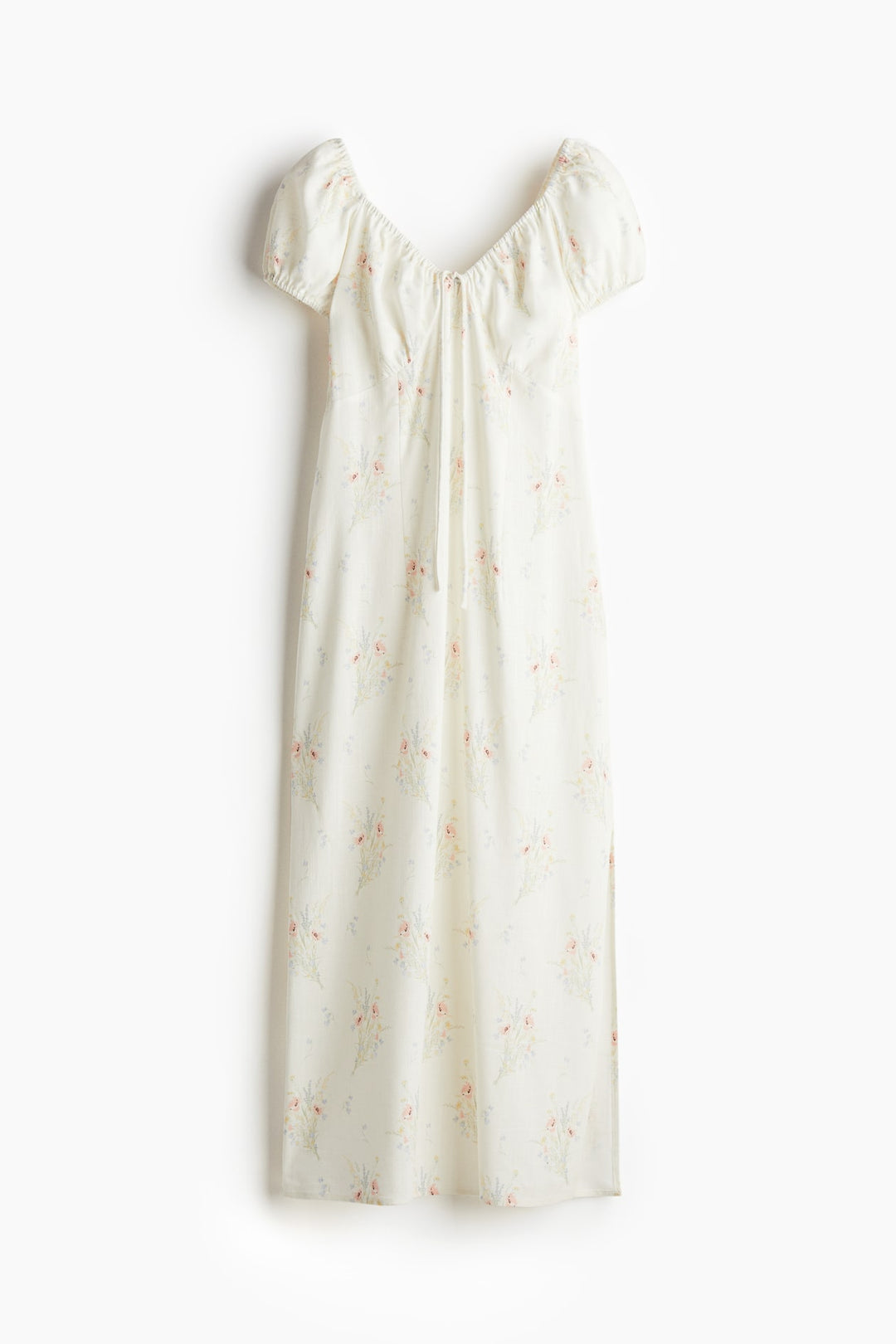 H&M Tie-Detail Maxi Dress
