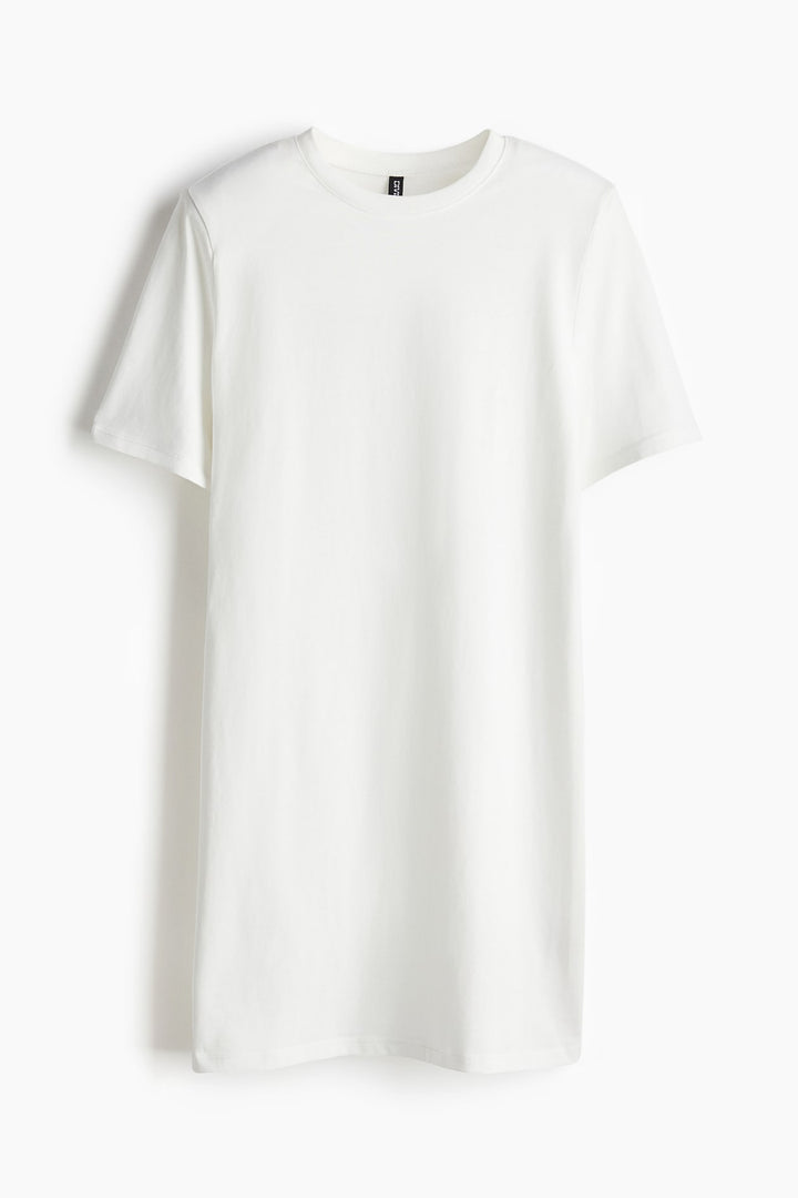 H&M T-shirt Dress with Shoulder Pads