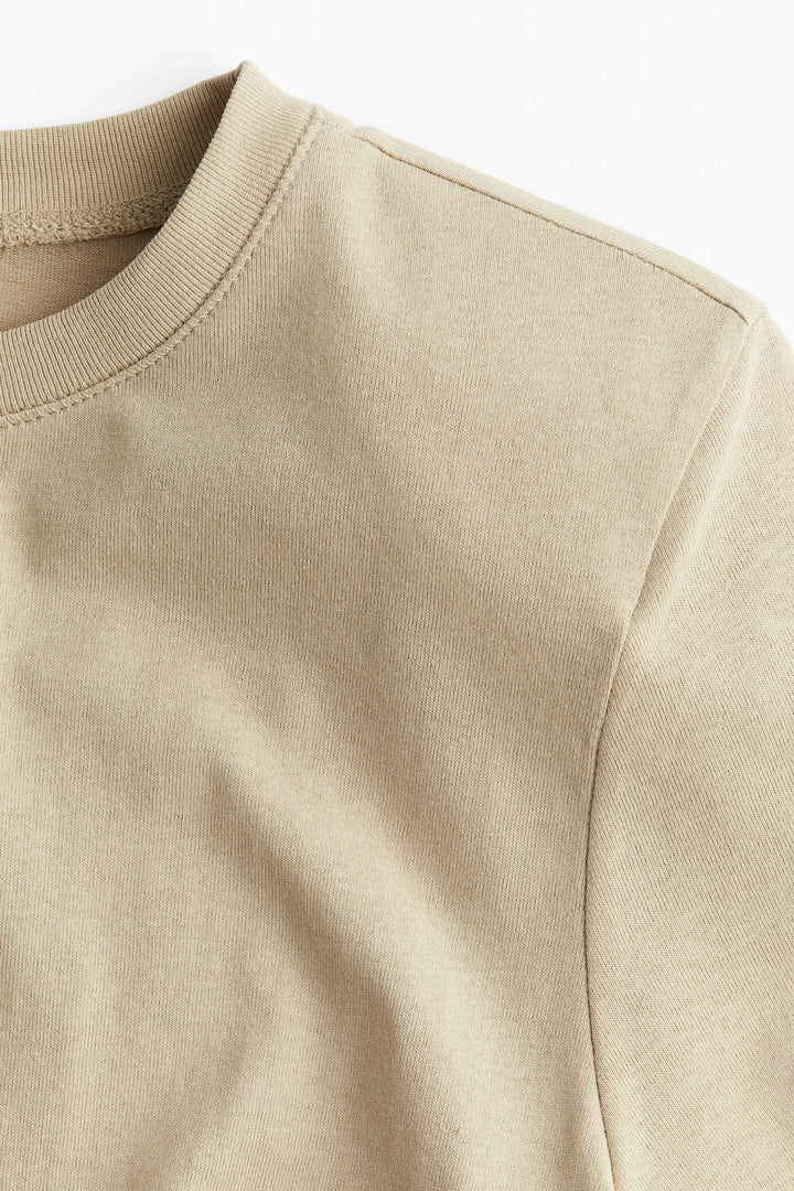 H&M T-shirt Dress with Shoulder Pads