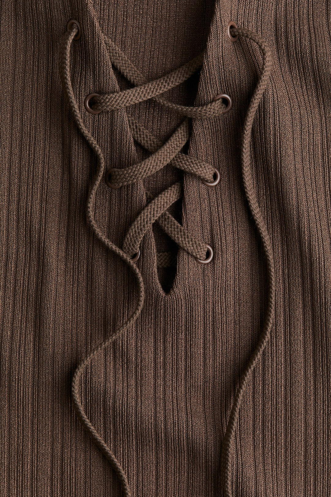 H&M Lacing-Detail Bodycon Dress