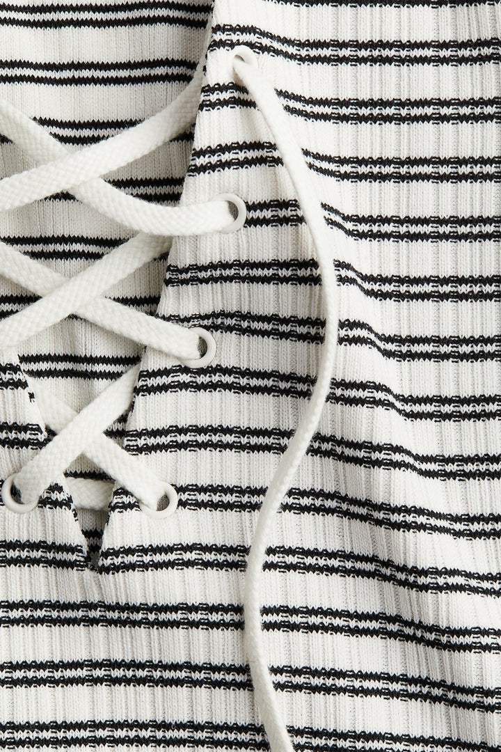 H&M Lacing-Detail Bodycon Dress