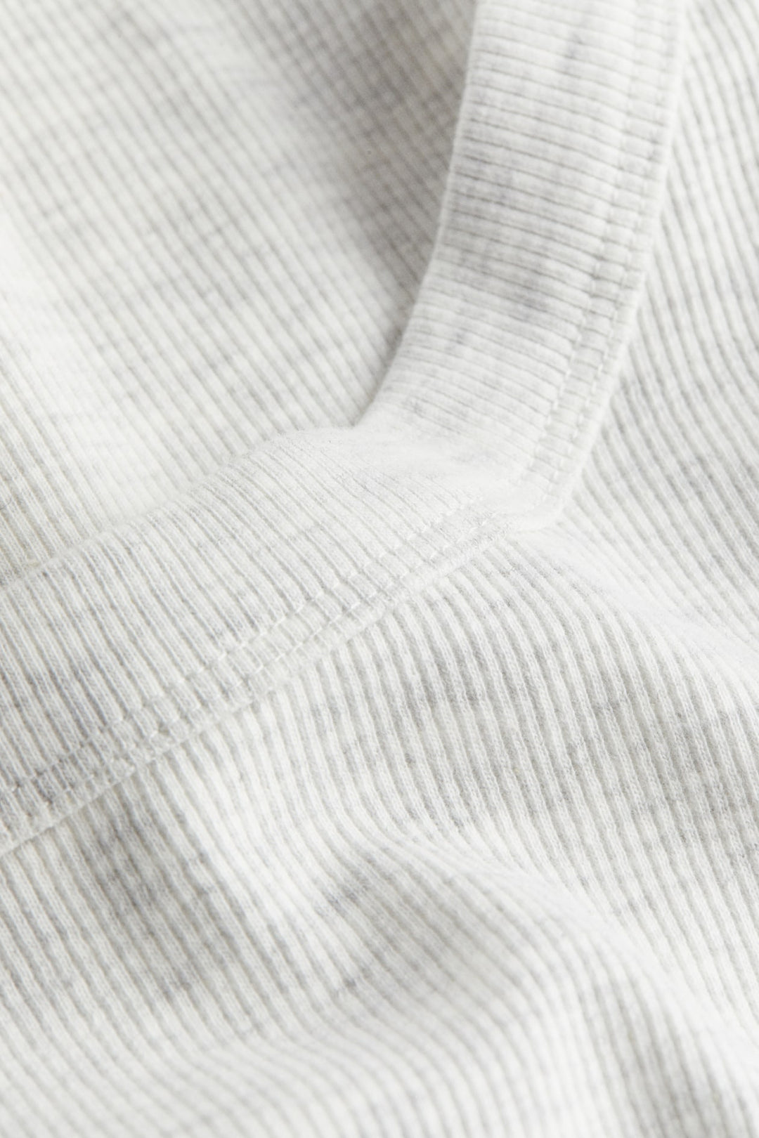 H&M Ribbed Crop T-shirt