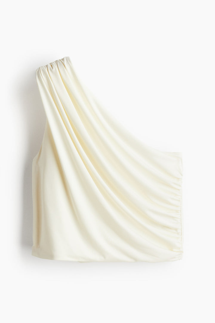 H&M One-shoulder Crop Top