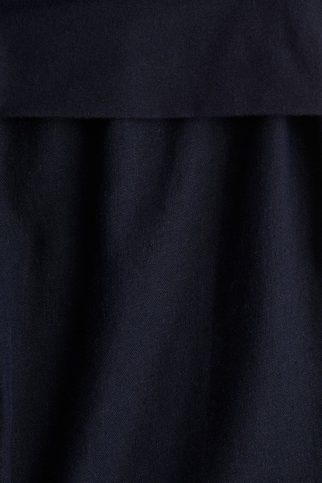 H&M Foldover-Waist Linen-Blend Pants