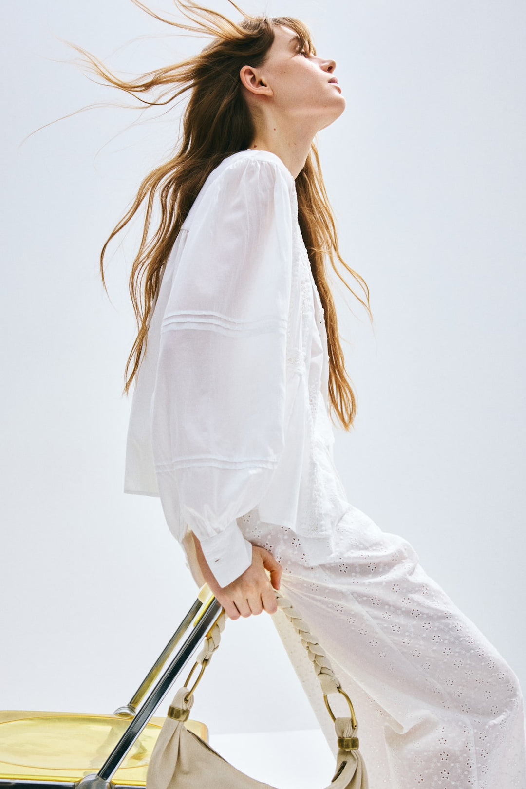 H&M Straight-Leg Drawstring Pants