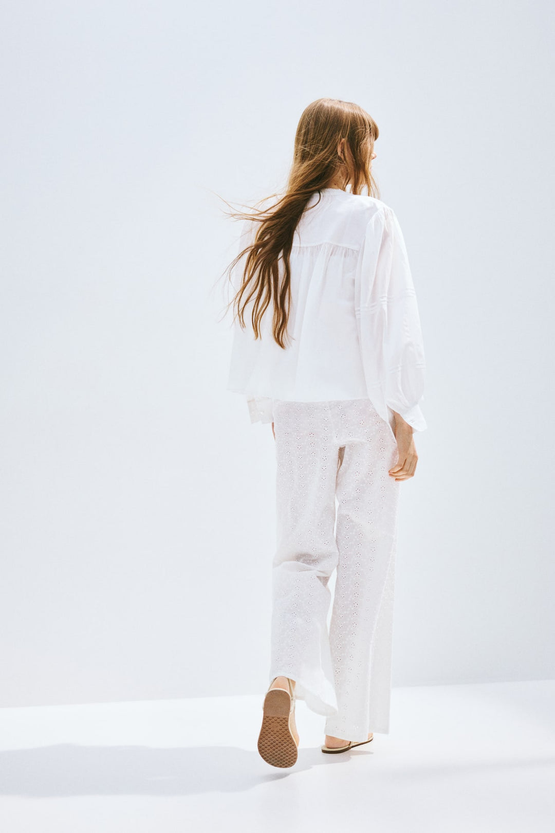 H&M Straight-Leg Drawstring Pants
