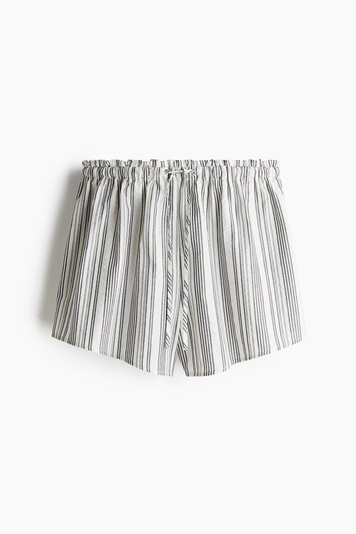 H&M High-Waist Drawstring Shorts