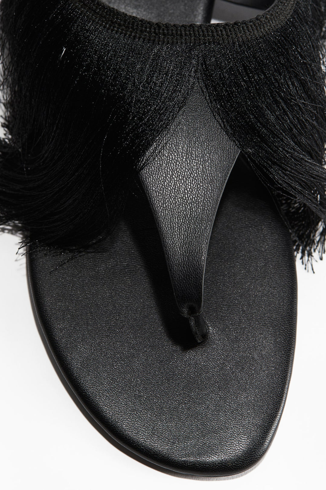 H&M Fringe-Trimmed Sandals