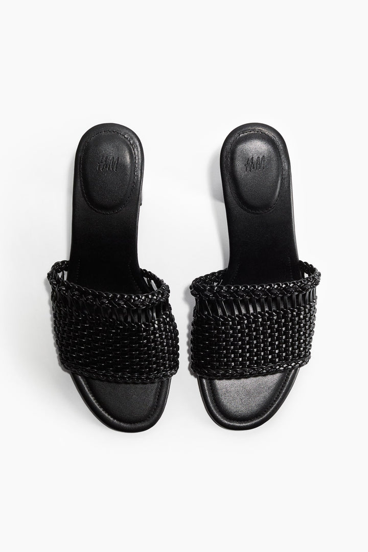 H&M Braided Sandals with Heel