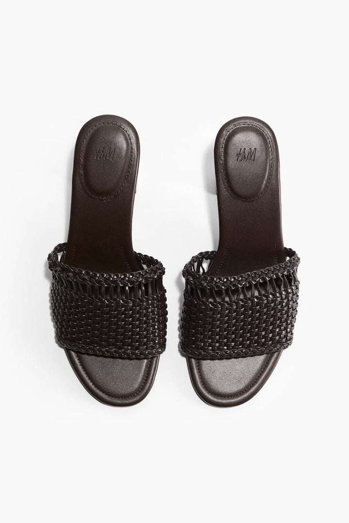 H&M Braided Sandals with Heel