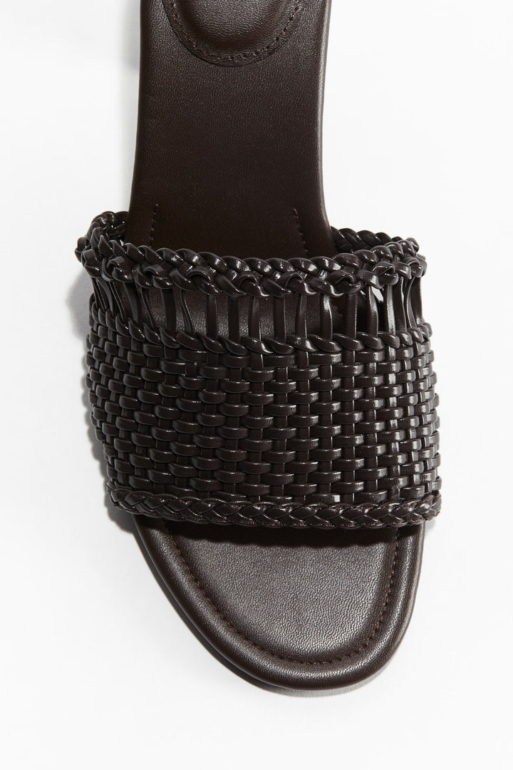H&M Braided Sandals with Heel