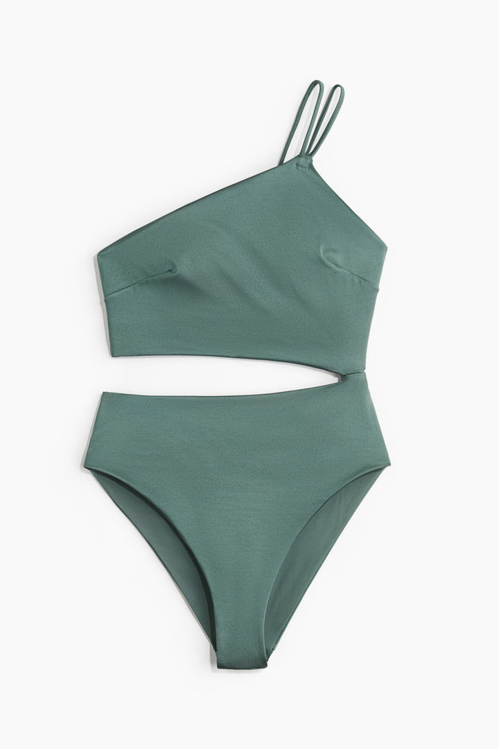 H&M High-Leg Cutout Swimsuit