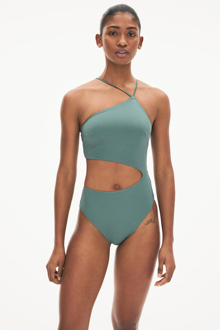 H&M High-Leg Cutout Swimsuit