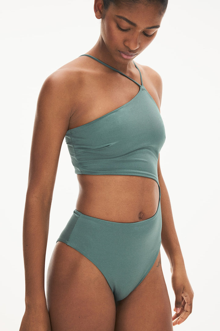 H&M High-Leg Cutout Swimsuit