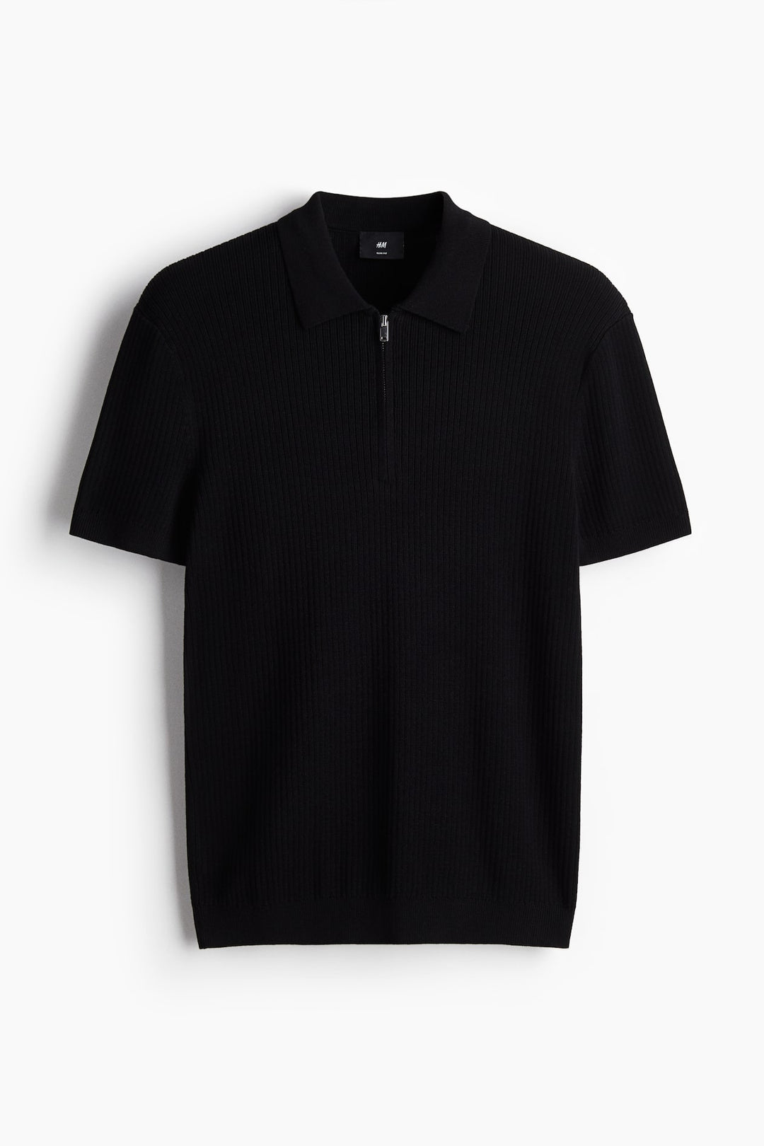 H&M Slim Fit Zip-top polo shirt