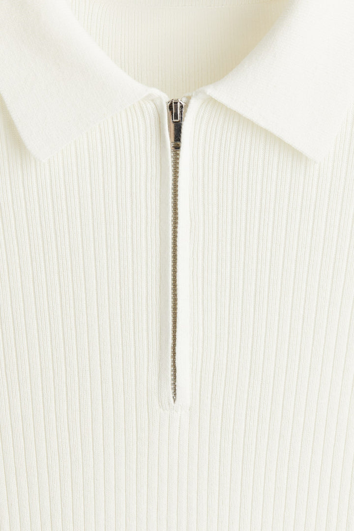 H&M Slim Fit Zip-top polo shirt