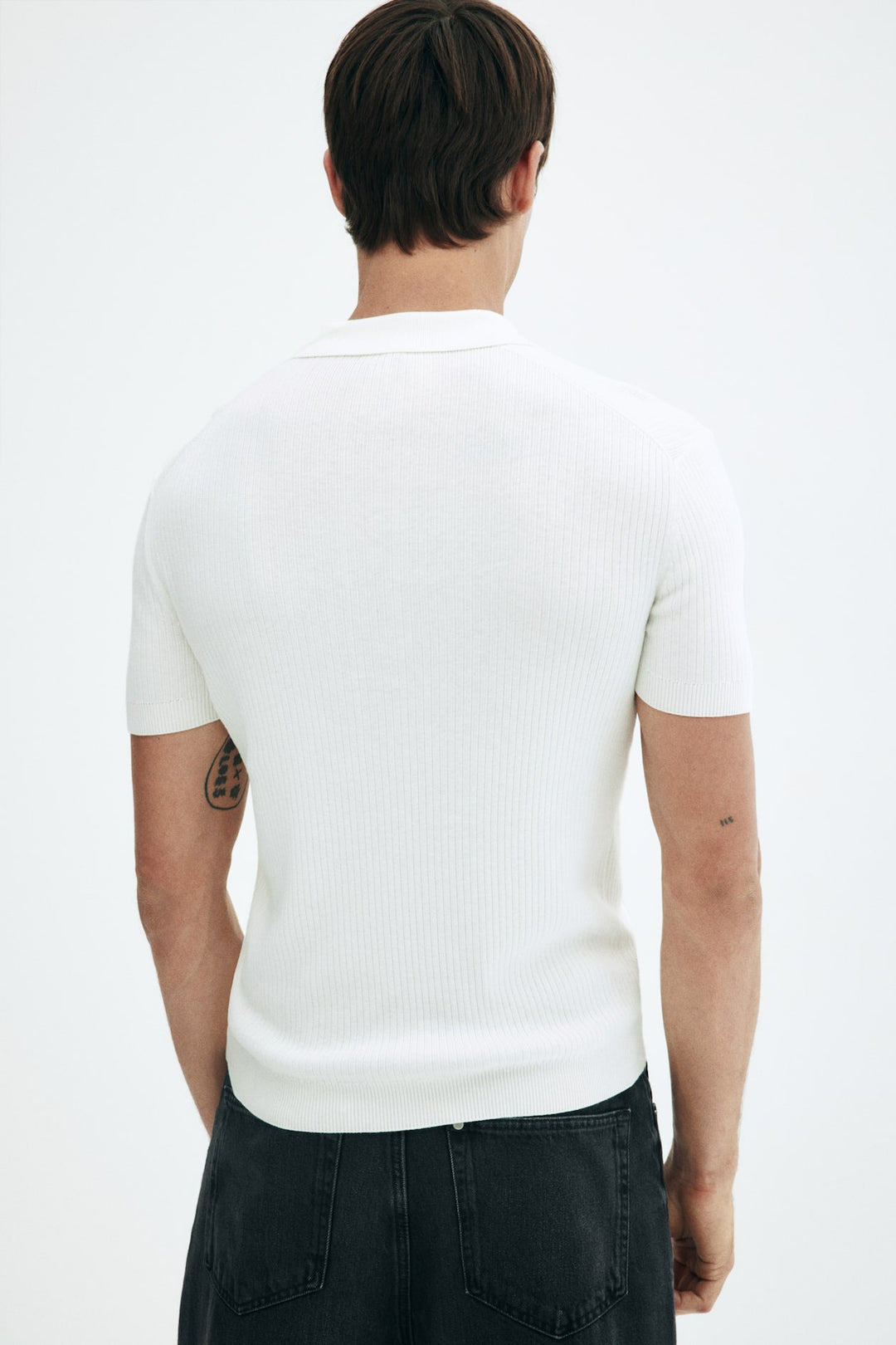 H&M Slim Fit Zip-top polo shirt