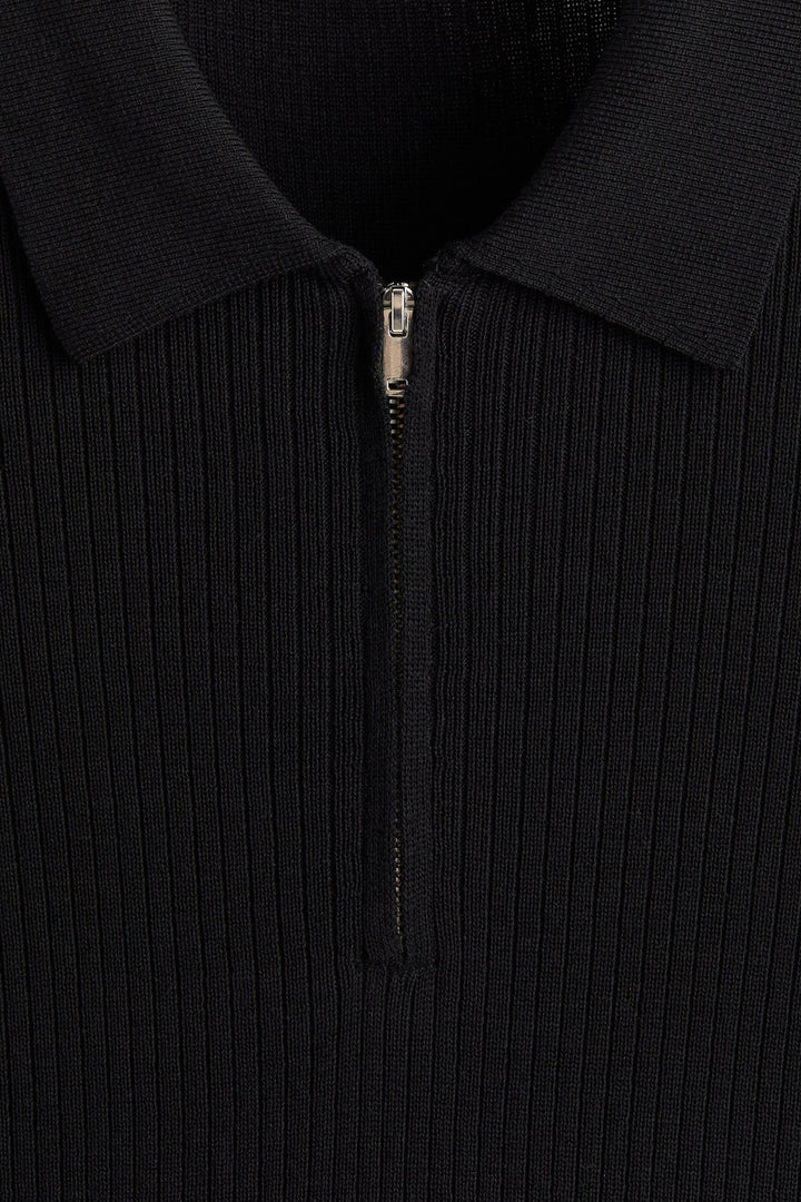 H&M Slim Fit Zip-top polo shirt