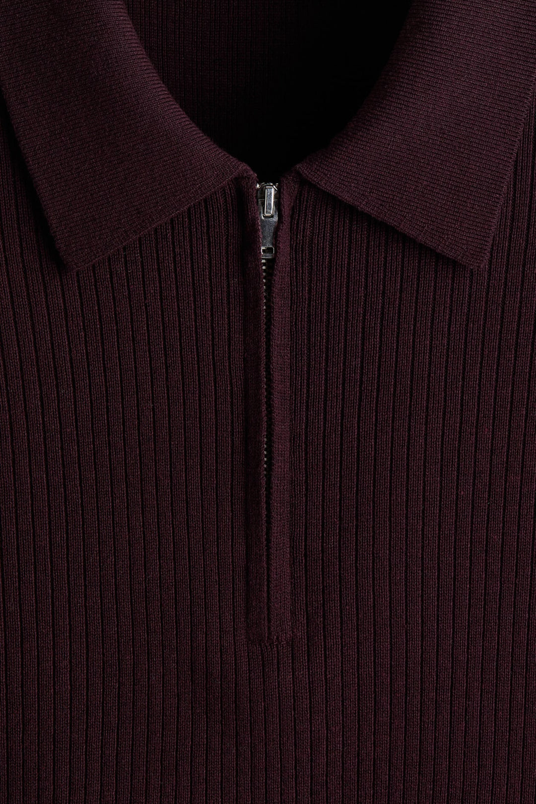 H&M Slim Fit Zip-top polo shirt