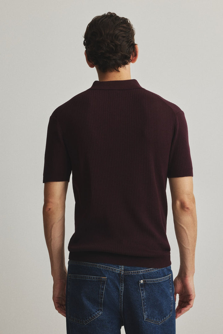 H&M Slim Fit Zip-top polo shirt