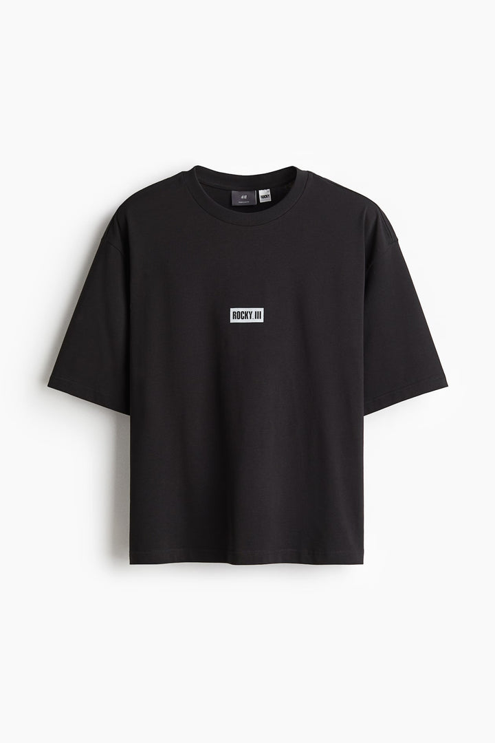 H&M Oversized-Fit Printed T-Shirt