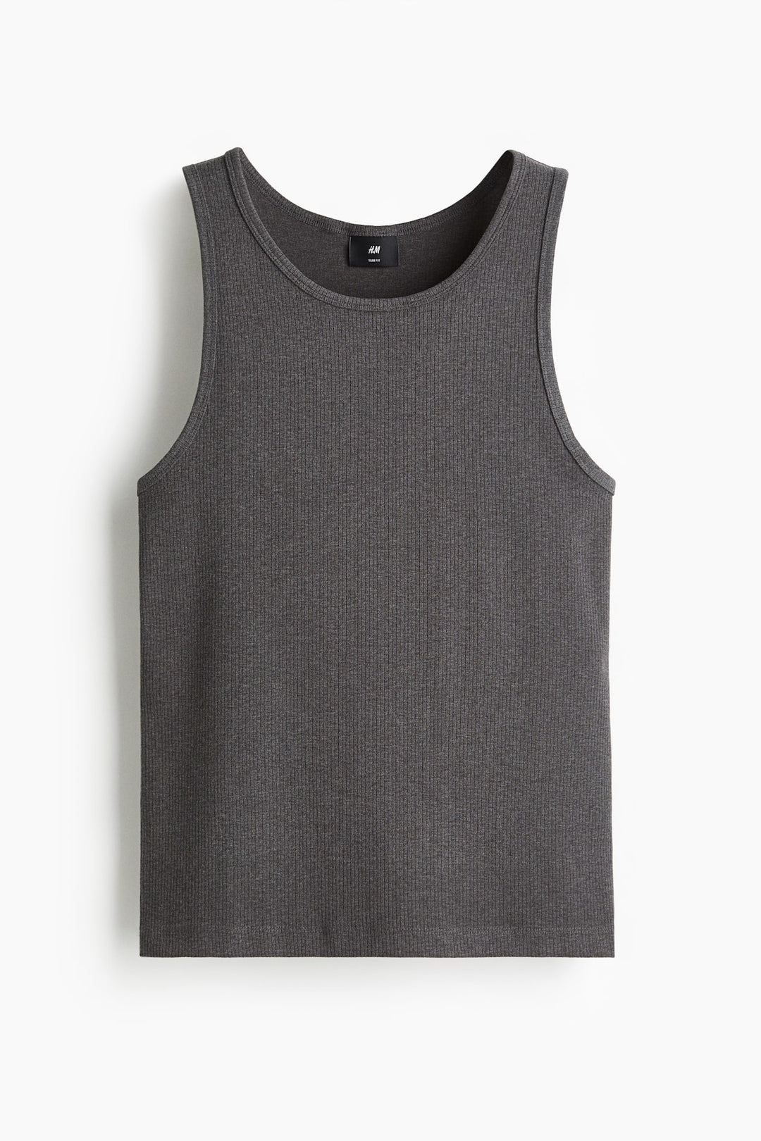 H&M Slim-Fit Ribbed Tank Top