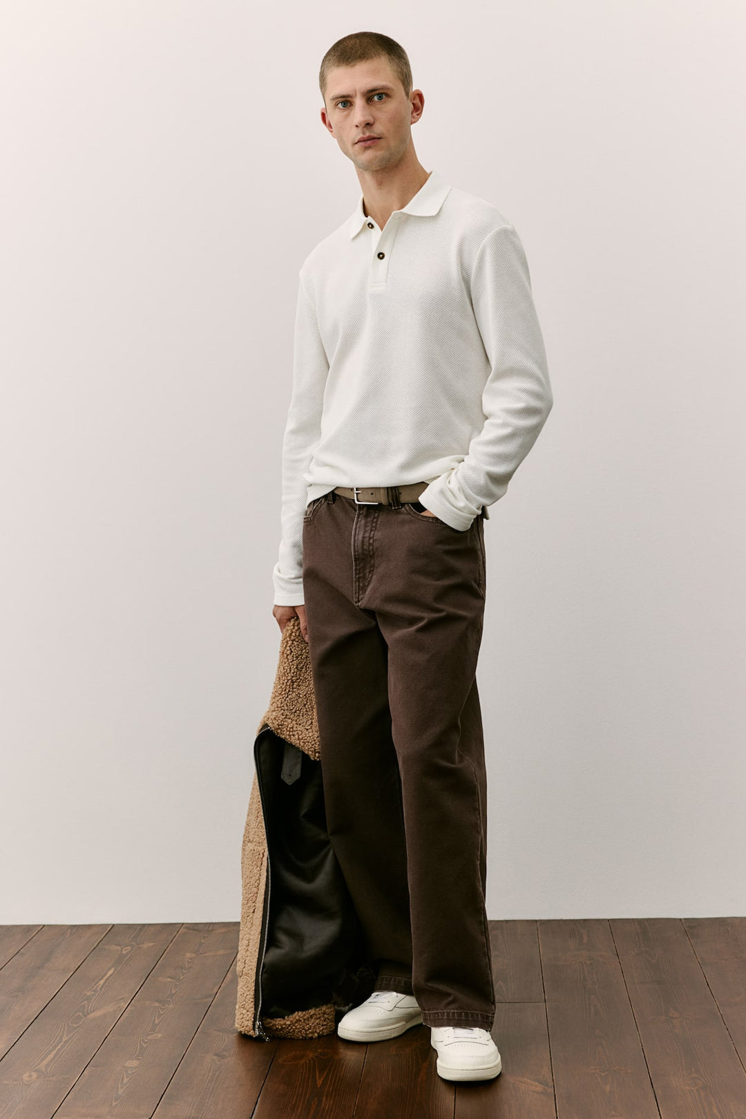 H&M Regular Fit Piqué Polo Shirt