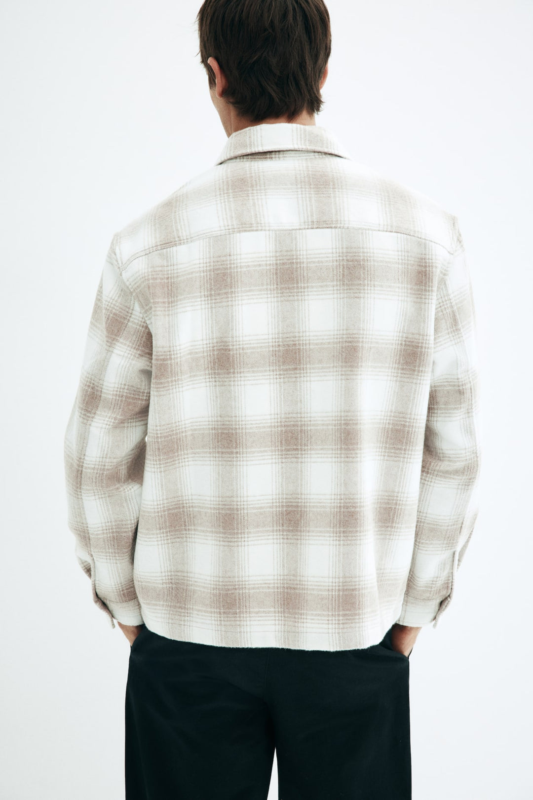 H&M Regular-Fit Flannel Overshirt