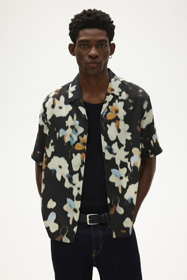 H&M Regular-Fit Patterned Resort Shirt