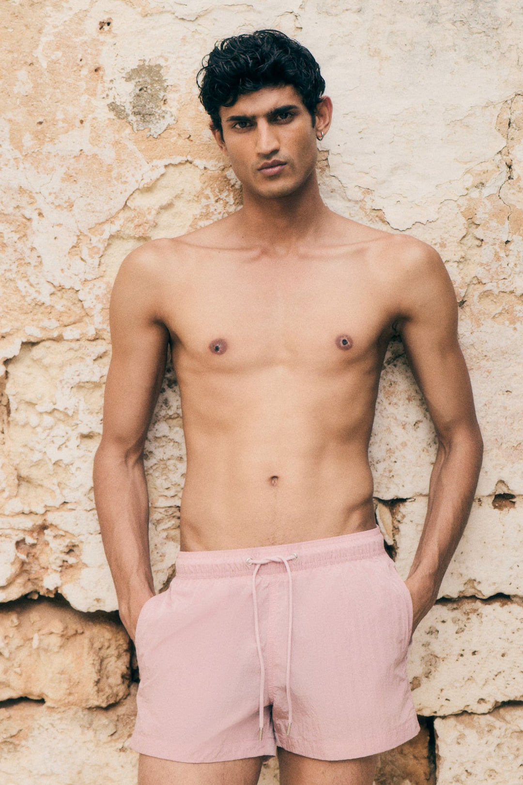 H&M Crinkled Nylon Swim Shorts