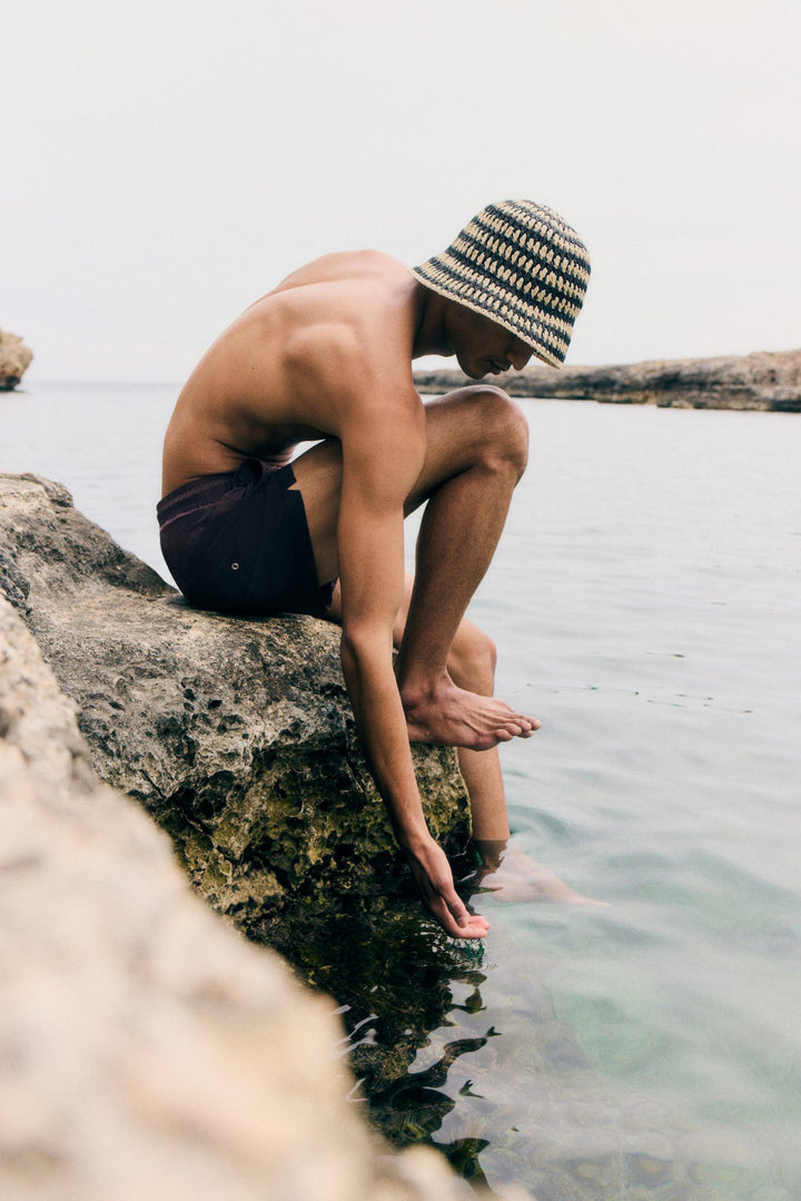 H&M Crinkled Nylon Swim Shorts