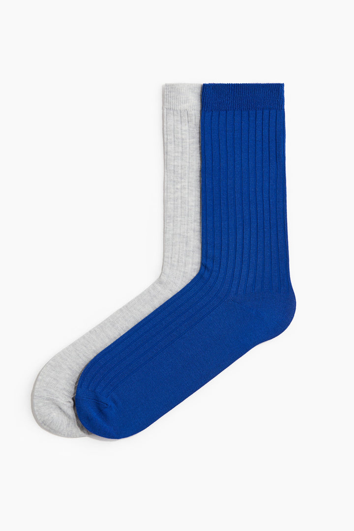 H&M 2-Pack Bamboo Viscose-Blend Socks