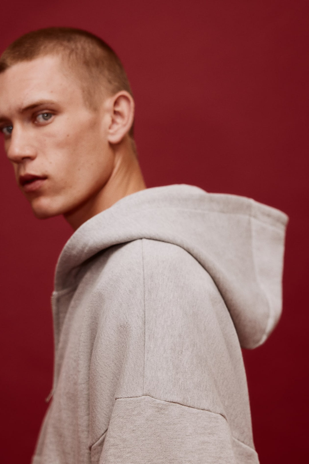 H&M Oversized-Fit Hooded Jacket